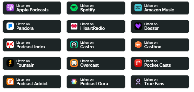 Other Places to Listen buttons